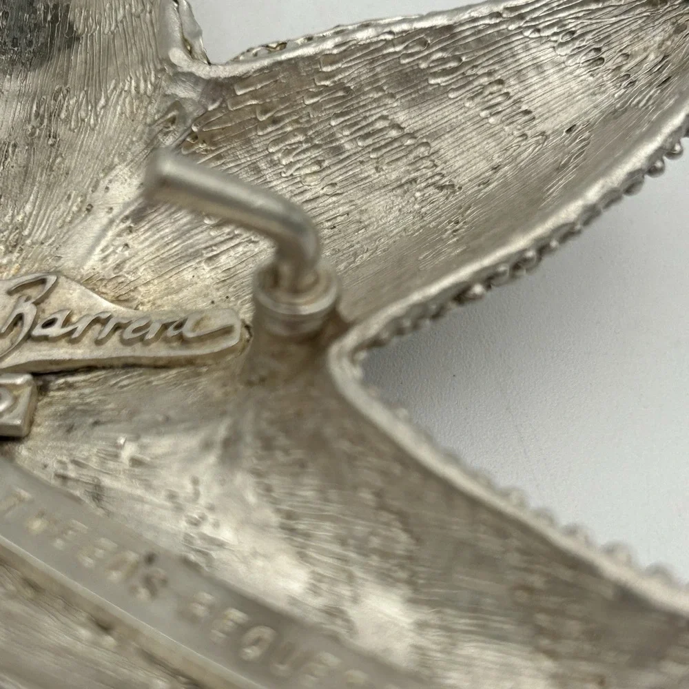 Vintage Margarita Barrera Signed Starfish Belt‎ Buckle c.1995 Tweed's Request